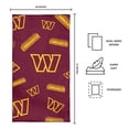 thumbnail image 4 of Logo Brands Washington Commanders 38"x72" Beach Towel, 4 of 4
