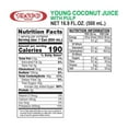thumbnail image 3 of Tasco Young Coconut Juice, 16.9 oz., 24 pk., 3 of 4
