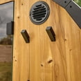 thumbnail image 5 of Backyard Discovery 2-4 Person Outdoor Barrel Sauna with Electric Heater & Glass Door, 5 of 14