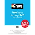 thumbnail image 3 of Crew Carwash $100 Gift Card Multi-Pack, 4 x $25, 3 of 3