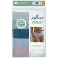 thumbnail image 4 of Jockey Women's 5-Pack Organic Cotton Stretch Modern Brief, 4 of 5