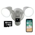thumbnail image 1 of Swann Premium 4K UHD Wired 2600 Lumen Outdoor WiFi Motion Activated Floodlight Camera, Free Storage, 1 of 12