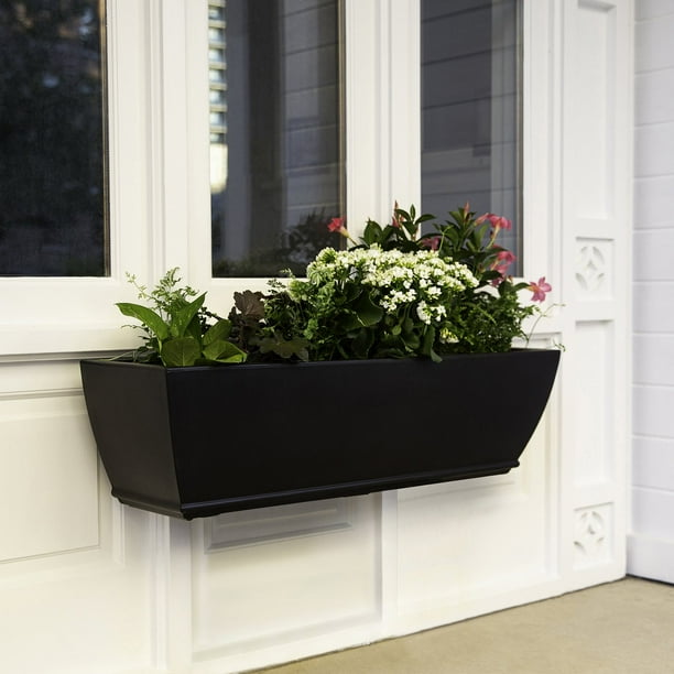 plastic planter box Outsunny Raised Garden Bed, 4 Tier Vertical Garden Planter Set, 4 Outd main image 1