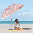 thumbnail image 2 of Member's Mark Beach Umbrella with Fringe, 2 of 15