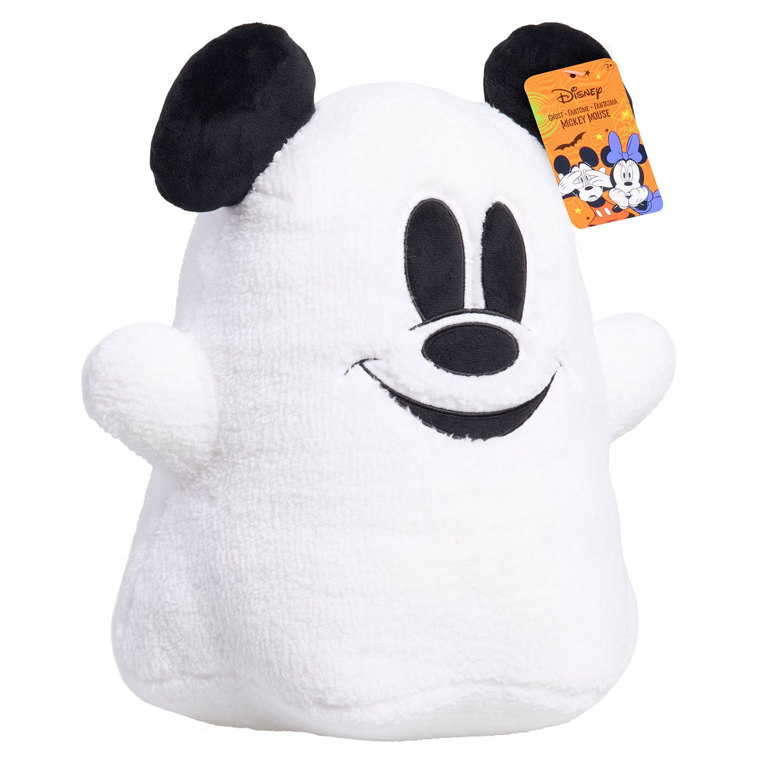 Disney Halloween Large Mickey Mouse Ghost Plush, 14