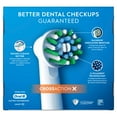 thumbnail image 9 of Oral-B CrossAction X Replacement Brush Heads, 10 ct., 9 of 9