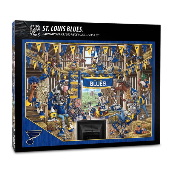 YouTheFan NHL Barnyard Fans 500pc Puzzle