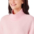 thumbnail image 4 of Member's Mark Women's Fleece Rib Mockneck Pullover, 4 of 8