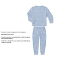 thumbnail image 5 of Member's Mark Girls 2-Pack Cozy Pajama Set, 5 of 10