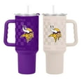 thumbnail image 1 of Logo Brands Minnesota Vikings 40 oz. Stainless Steel Tumbler Set, 1 of 6