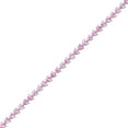 thumbnail image 2 of Lab Created Round Cut Gemstone Tennis Bracelet in Sterling Silver, 2 of 5