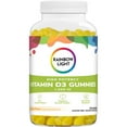 thumbnail image 1 of Rainbow Light High Potency Vitamin D3 Gummies, 1000 IU Lemon 150 ct., 1 of 9