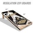 thumbnail image 5 of YouTheFan Purdue Boilermakers 2'x4' Cornhole Board Set, 5 of 6