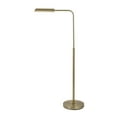 thumbnail image 2 of Azalea Park Modern LED Adjustable Task Floor Lamp, Brushed Brass, 2 of 12