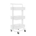 thumbnail image 1 of Seville Classics 3-Tier Steel Cart, 16.7" W x 13.9" D x 34.9" H, 1 of 7