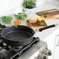 thumbnail image 3 of Nordic Ware 2-Piece Verde Fry Pan Set with Ceramic Coating, 3 of 9