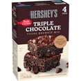 thumbnail image 1 of Betty Crocker HERSHEY'S Triple Chocolate Fudge Brownie Mix, 20 oz., 4 pk., 1 of 7