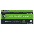 thumbnail image 1 of Member's Mark White Plastic Knives, Heavyweight, 600 ct., 1 of 7