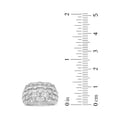 thumbnail image 5 of 2.40 C.T.TW Round and Baguette Cut Diamond Band Ring in 14K Gold, 5 of 5