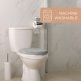thumbnail image 5 of Town & Country Everyday Ultra Plush Solid Tufted Toilet Cover, 5 of 7