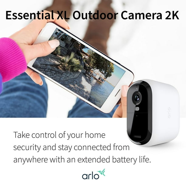 Arlo Essential XL Wireless HD Camera (2nd Gen),