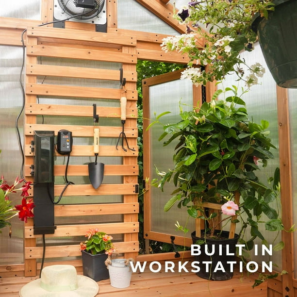 Backyard Discovery 9'x 6' Lilybelle Greenhouse - Samsclub.com