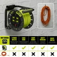 thumbnail image 4 of Masterplug 50ft 4 Socket Extension Cord Reel With Wall Mount 13A, 4 of 9