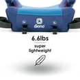 thumbnail image 5 of Diono Solana 2 Backless Booster Car Seat, Choose Color, 5 of 8