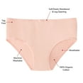 thumbnail image 6 of Member's Mark Girls 7-Pack Organic Cotton Brief, 6 of 11