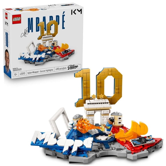 LEGO Editions Kylian Mbappé Soccer Highlights, 490 pc.