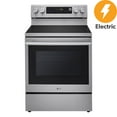 thumbnail image 1 of LG 6.3 cu. ft. Electric Single Oven Free-Standing Range with New Handle and Edge-to-edge Cooktop, 1 of 10
