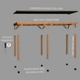 thumbnail image 10 of Backyard Discovery Arcadia Cedar Gazebo with PowerPort, Choose Size, 10 of 11