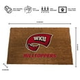 thumbnail image 3 of Logo Brands Western Kentucky Hilltoppers Doormat, 3 of 5
