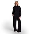 thumbnail image 5 of Champion Women's Air Layer Ribbed Wide Leg Pant, 5 of 7