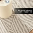 thumbnail image 5 of Nicole Miller Ombre Geo Indoor/Outdoor Area Rug, 5 of 11