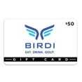 thumbnail image 1 of Birdi Golf $100 Gift Card Multi-Pack, 2 x $50, 1 of 1