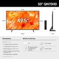 thumbnail image 3 of SAMSUNG 50” Class QN70H Series Neo QLED Mini LED 4K UHD Vision AI Smart Tizen TV, 3 of 14