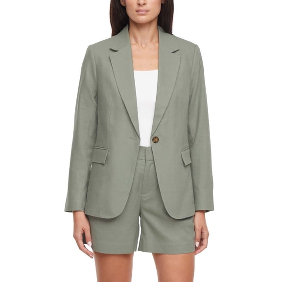 Express Women's Linen Blend Blazer
