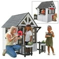 thumbnail image 1 of KidKraft Lakeside Bungalow Wooden Playhouse, White, 1 of 9
