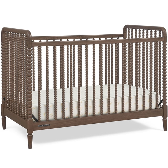 Delta Children Sawyer 5-Piece Nursery Furniture Set, 4-in-1 Convertible Crib, Dresser, Crib Mattress, Changing Pad & Mattress Protector, Choose Color