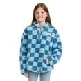 thumbnail image 1 of Hurley Girls Sherpa Quarter Zip Pullover, 1 of 5