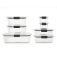 thumbnail image 4 of Rubbermaid Brilliance StainShield 14-Piece Plastic Food Storage Containers, 4 of 6
