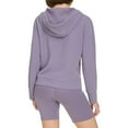thumbnail image 4 of DKNY Women's Waffle Hoodie, 4 of 5