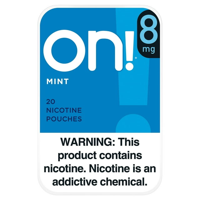 ON POUCH MINT 5 8mg