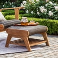 thumbnail image 13 of Cambridge Casual Teak and Wicker Adirondack Patio Set, 4pc, 13 of 19