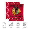 thumbnail image 6 of Logo Brands Chicago Blackhawks 60"x70" Super Plush Blanket, 6 of 7