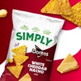 thumbnail image 5 of Simply Doritos White Cheddar Nacho Tortilla Chips, 15.25 oz., 5 of 6