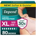 thumbnail image 1 of Depend Fresh Protection Incontinence Underwear for Women, Choose Size, 1 of 11