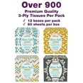 thumbnail image 3 of Member's Mark Ultra Soft 3-Ply Facial Tissues, 12 Cube Boxes, 80 tissues/box, 3 of 9
