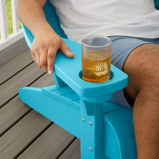 Keter Everest Adirondack Chair with Integrated Cupholder